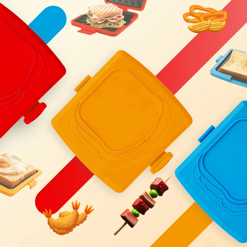 3パック食品グレードサンドイッチトースター、バターナイフとオ - Baking Kitchen Set のレビューと価格