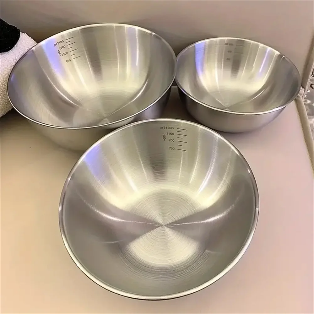 1-3個のステンレス製ボウルセット、目盛り付き、調理・ベーキ - Baking Kitchen Set のレビューと価格